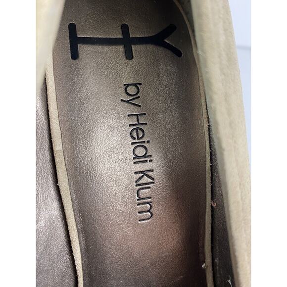 Heidi Klum Women’s Ilana Platform Pump Tan Colored Style Heels Size 9.5 (EU 40) - Picture 6 of 7